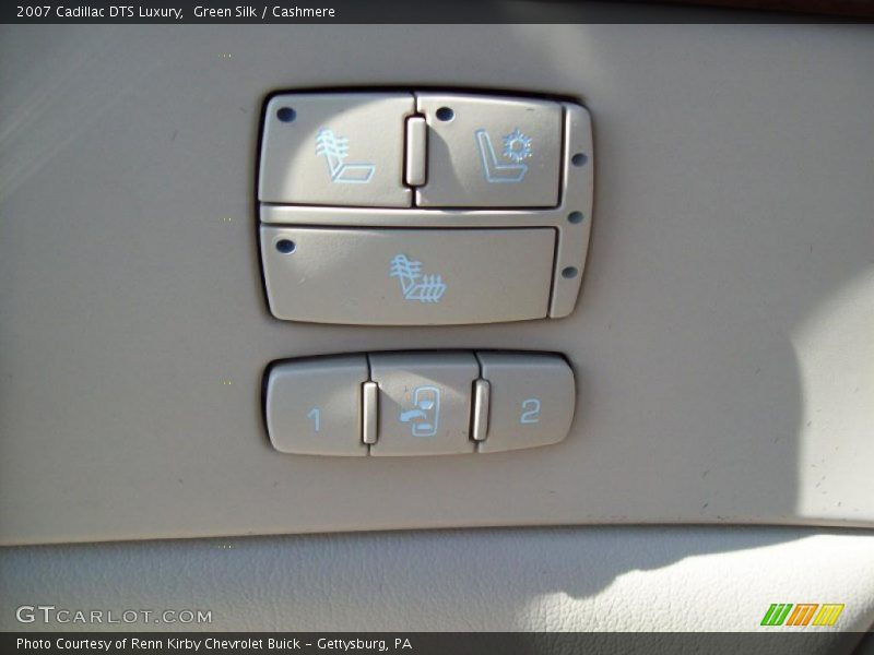 Green Silk / Cashmere 2007 Cadillac DTS Luxury