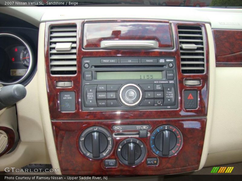 Sandstone / Beige 2007 Nissan Versa SL