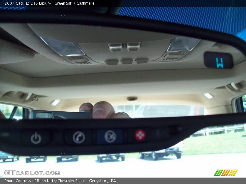 Green Silk / Cashmere 2007 Cadillac DTS Luxury