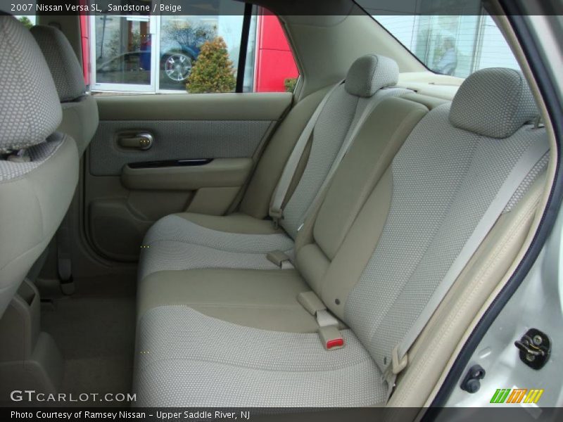 Sandstone / Beige 2007 Nissan Versa SL