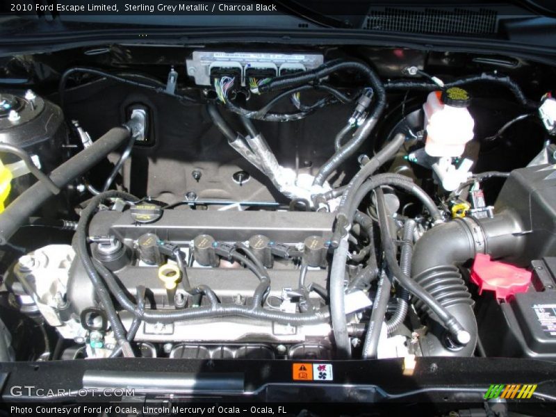 Sterling Grey Metallic / Charcoal Black 2010 Ford Escape Limited