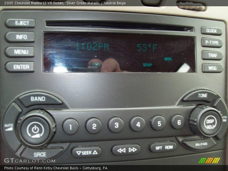 Silver Green Metallic / Neutral Beige 2005 Chevrolet Malibu LS V6 Sedan
