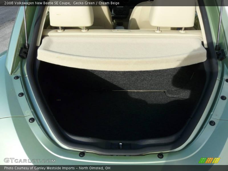 Gecko Green / Cream Beige 2008 Volkswagen New Beetle SE Coupe