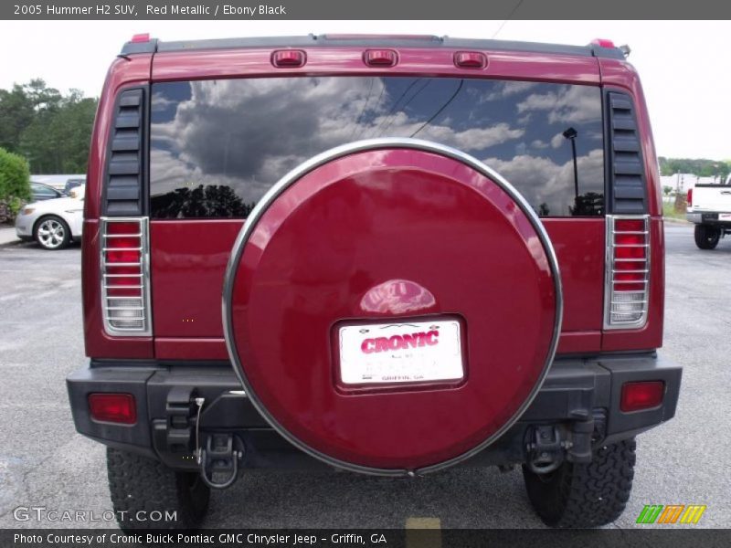 Red Metallic / Ebony Black 2005 Hummer H2 SUV
