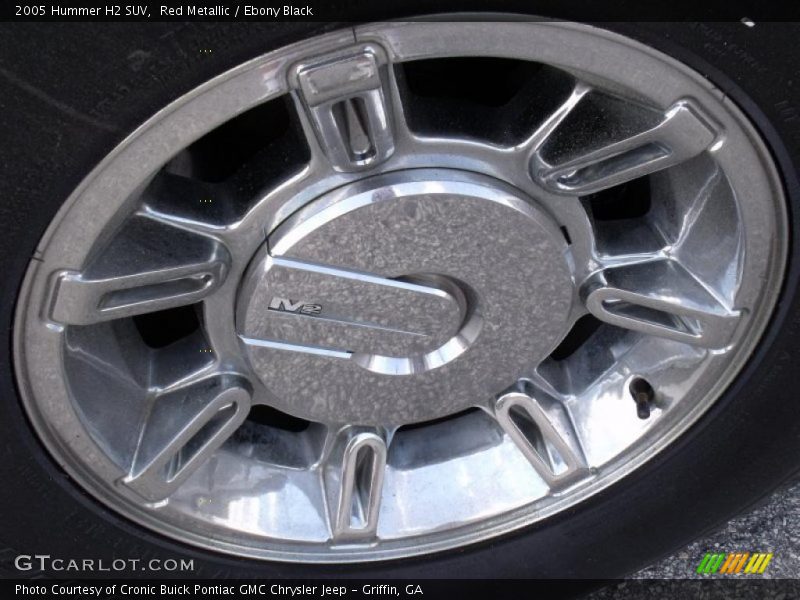 Red Metallic / Ebony Black 2005 Hummer H2 SUV