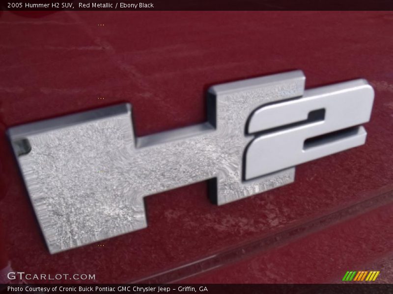 Red Metallic / Ebony Black 2005 Hummer H2 SUV