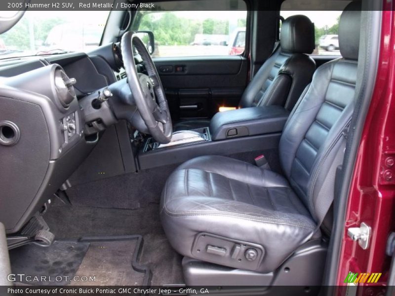 Red Metallic / Ebony Black 2005 Hummer H2 SUV