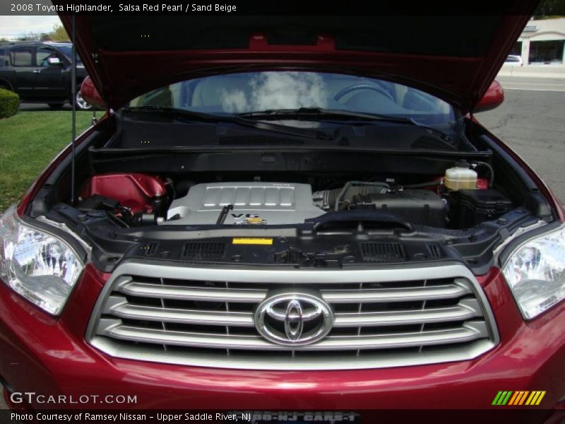 Salsa Red Pearl / Sand Beige 2008 Toyota Highlander