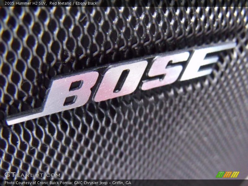 Red Metallic / Ebony Black 2005 Hummer H2 SUV