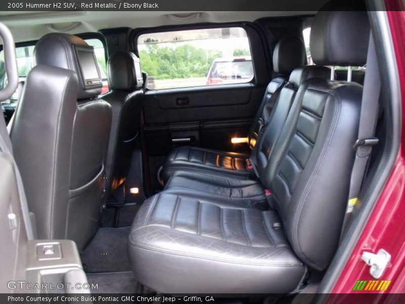 Red Metallic / Ebony Black 2005 Hummer H2 SUV