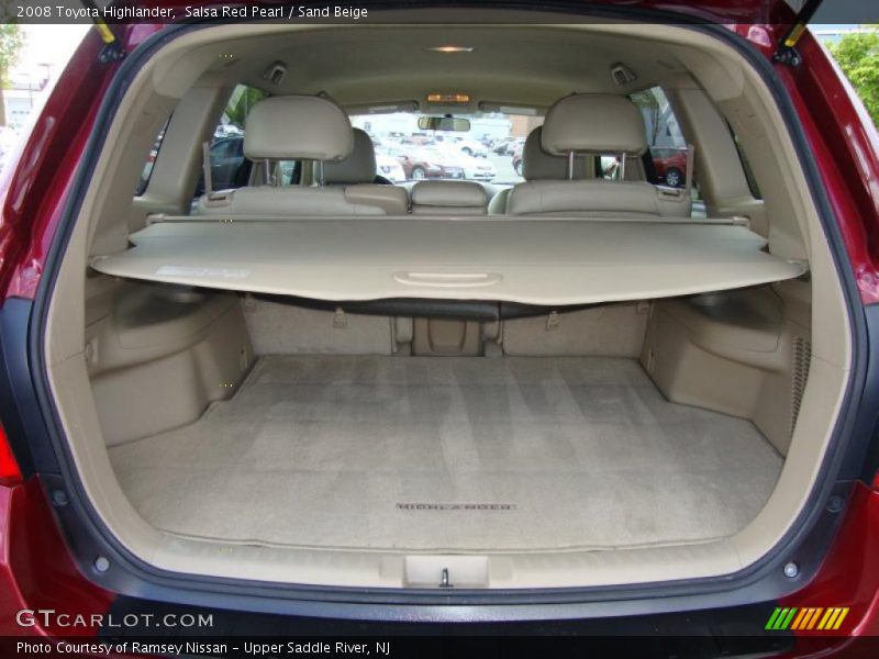 Salsa Red Pearl / Sand Beige 2008 Toyota Highlander