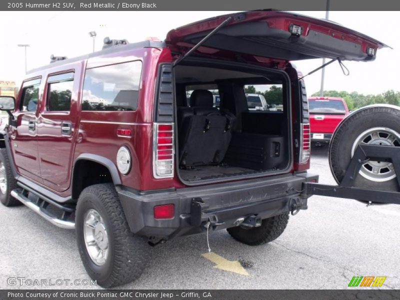 Red Metallic / Ebony Black 2005 Hummer H2 SUV