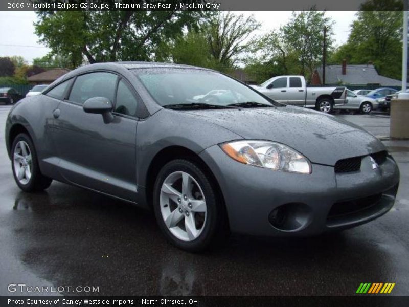 Titanium Gray Pearl / Medium Gray 2006 Mitsubishi Eclipse GS Coupe