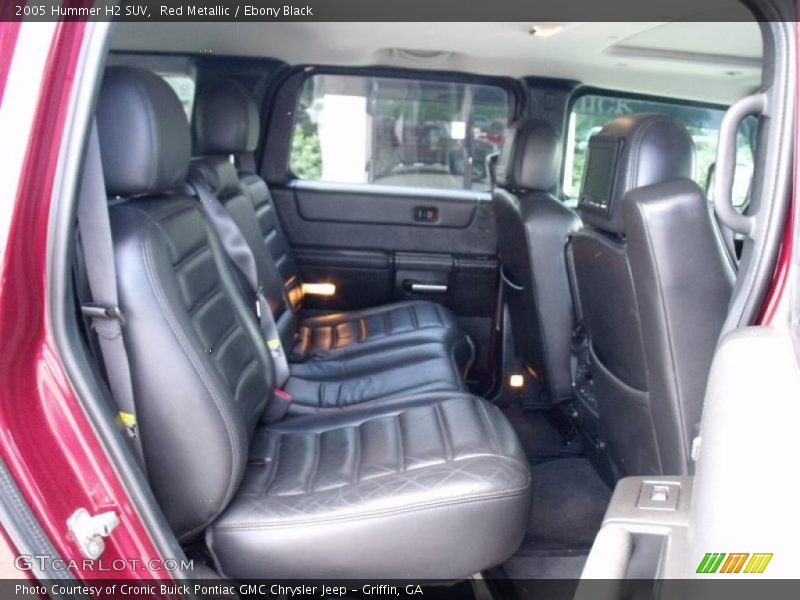 Red Metallic / Ebony Black 2005 Hummer H2 SUV