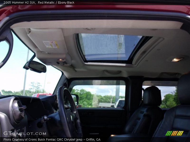Red Metallic / Ebony Black 2005 Hummer H2 SUV
