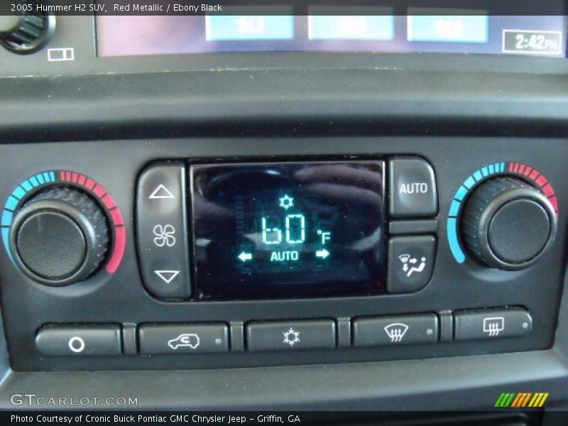 Red Metallic / Ebony Black 2005 Hummer H2 SUV
