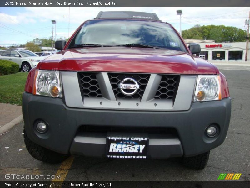 Red Brawn Pearl / Steel/Graphite 2005 Nissan Xterra S 4x4