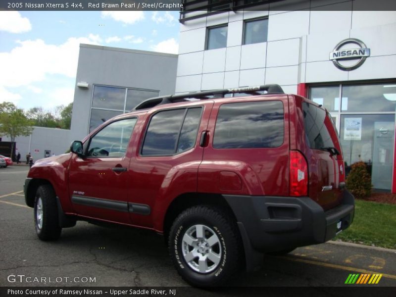 Red Brawn Pearl / Steel/Graphite 2005 Nissan Xterra S 4x4