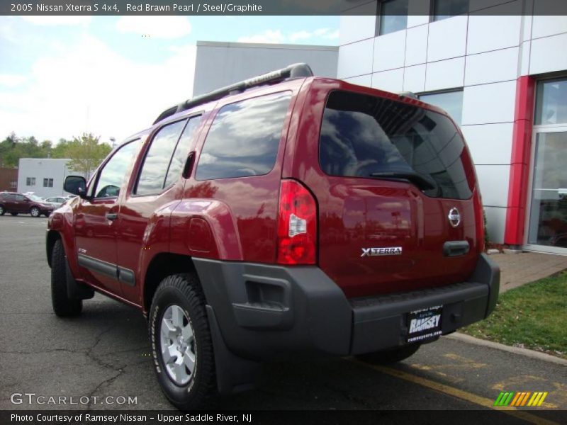 Red Brawn Pearl / Steel/Graphite 2005 Nissan Xterra S 4x4