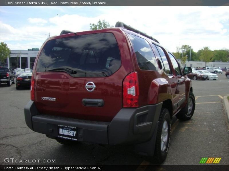 Red Brawn Pearl / Steel/Graphite 2005 Nissan Xterra S 4x4