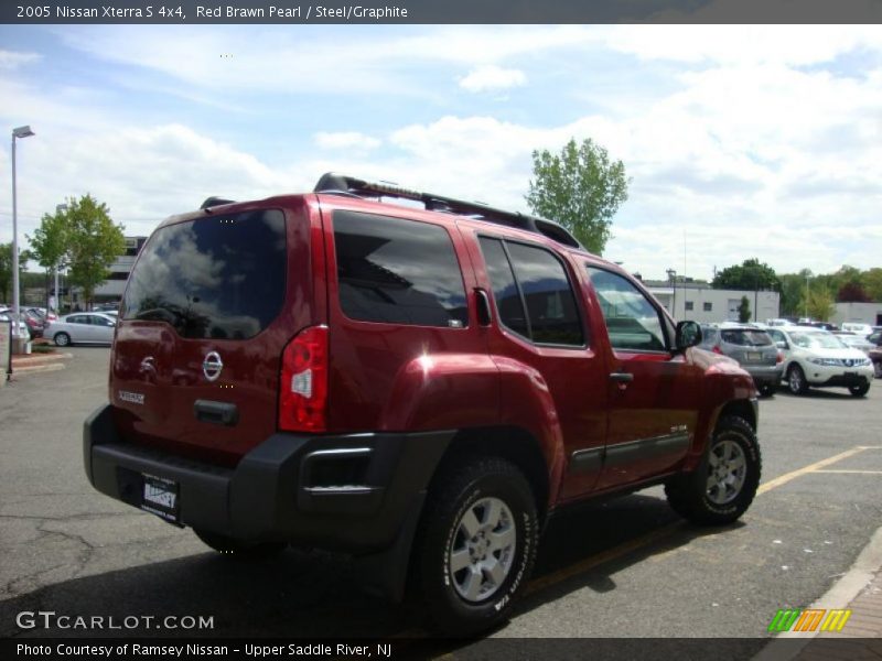 Red Brawn Pearl / Steel/Graphite 2005 Nissan Xterra S 4x4
