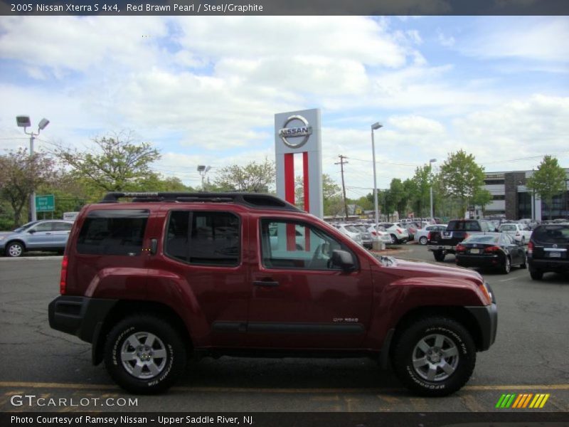 Red Brawn Pearl / Steel/Graphite 2005 Nissan Xterra S 4x4