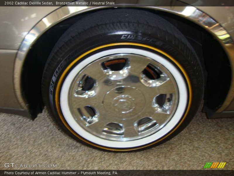Bronzemist Metallic / Neutral Shale 2002 Cadillac DeVille Sedan