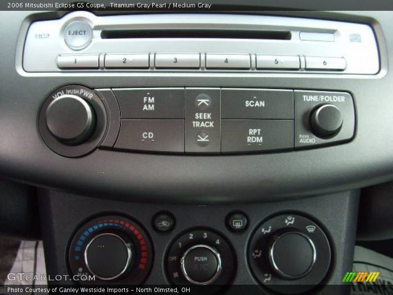 Titanium Gray Pearl / Medium Gray 2006 Mitsubishi Eclipse GS Coupe