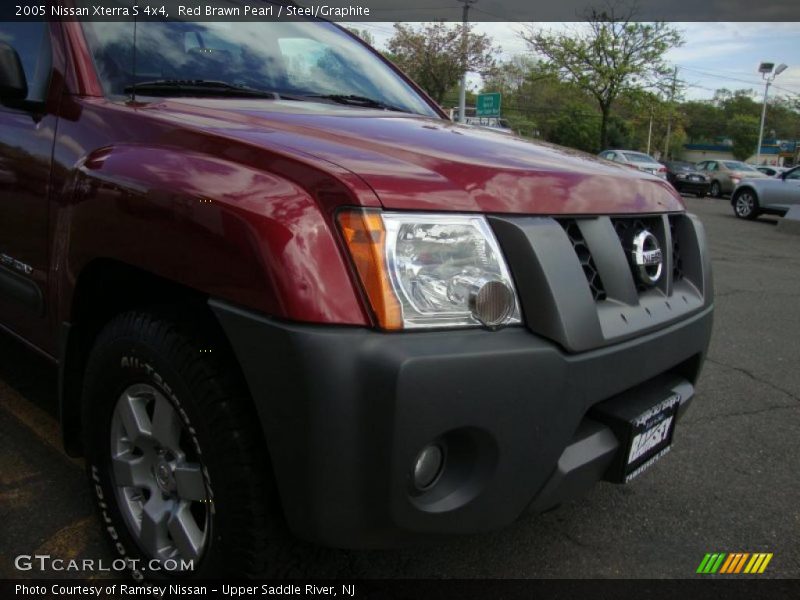 Red Brawn Pearl / Steel/Graphite 2005 Nissan Xterra S 4x4