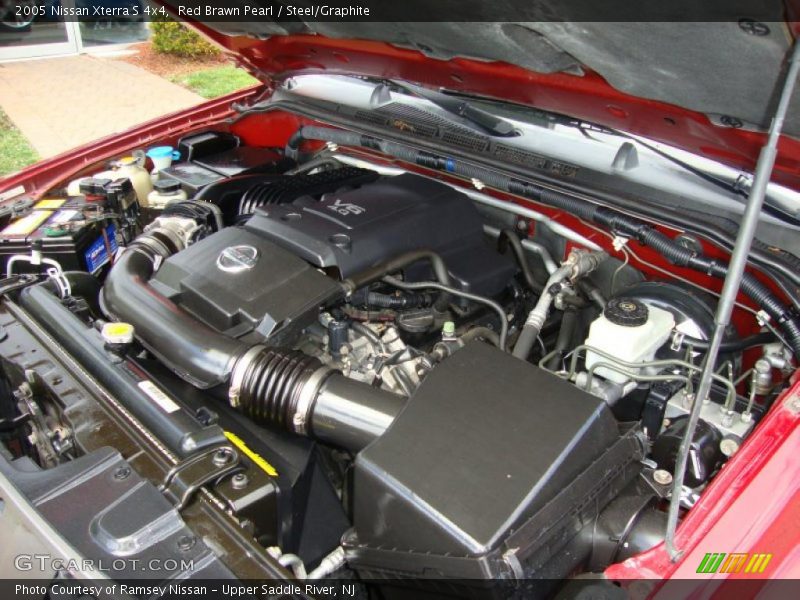 Red Brawn Pearl / Steel/Graphite 2005 Nissan Xterra S 4x4