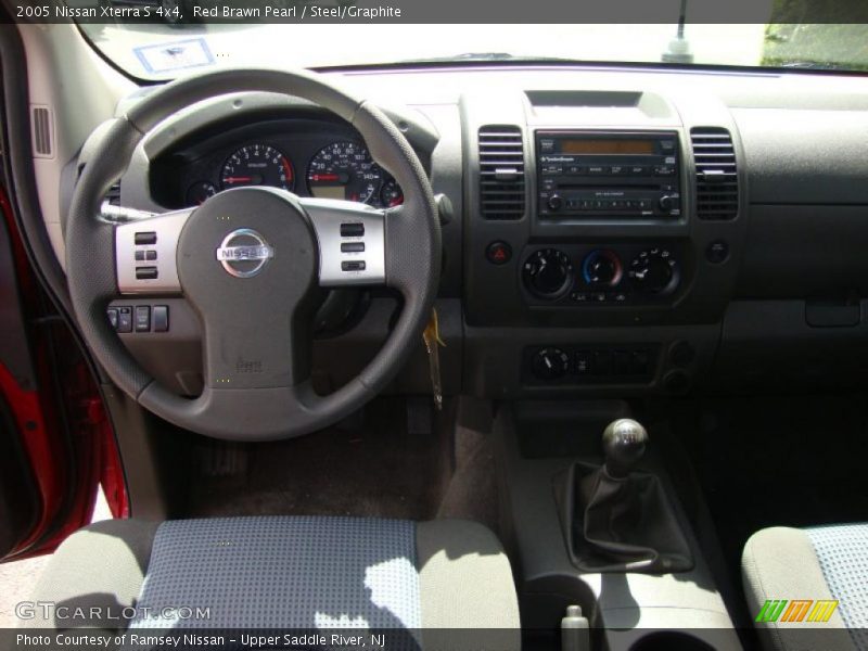 Red Brawn Pearl / Steel/Graphite 2005 Nissan Xterra S 4x4