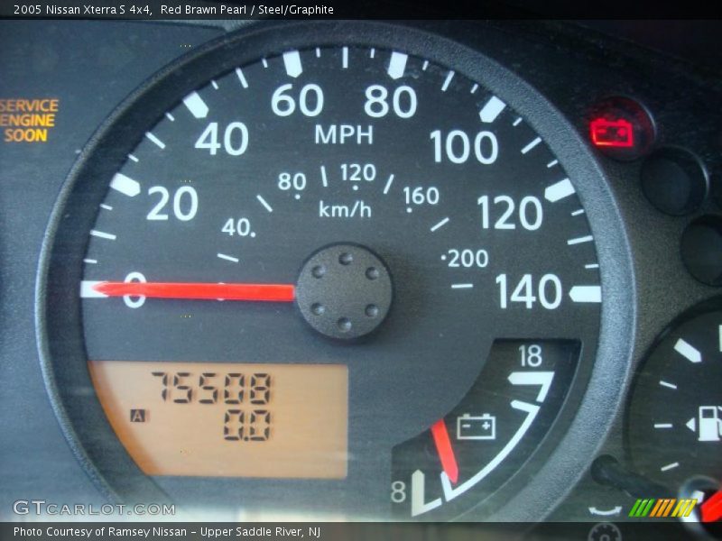 Red Brawn Pearl / Steel/Graphite 2005 Nissan Xterra S 4x4