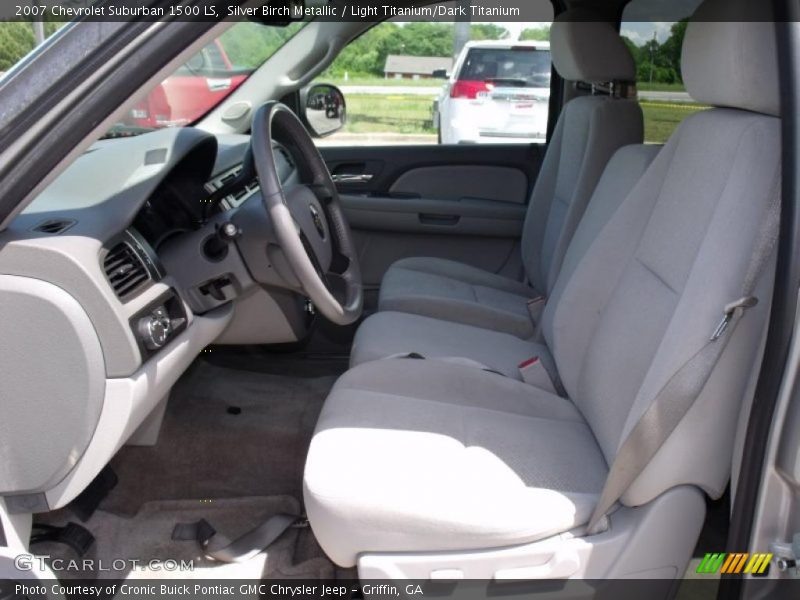 Silver Birch Metallic / Light Titanium/Dark Titanium 2007 Chevrolet Suburban 1500 LS