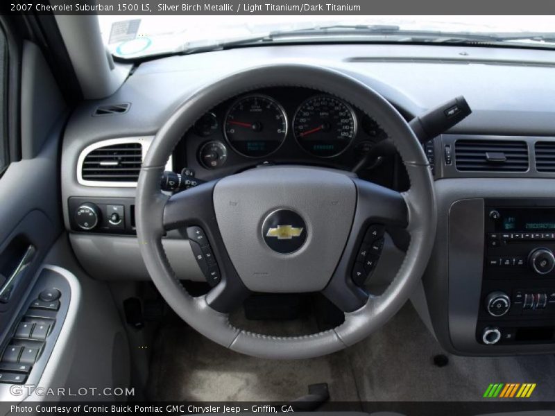 Silver Birch Metallic / Light Titanium/Dark Titanium 2007 Chevrolet Suburban 1500 LS