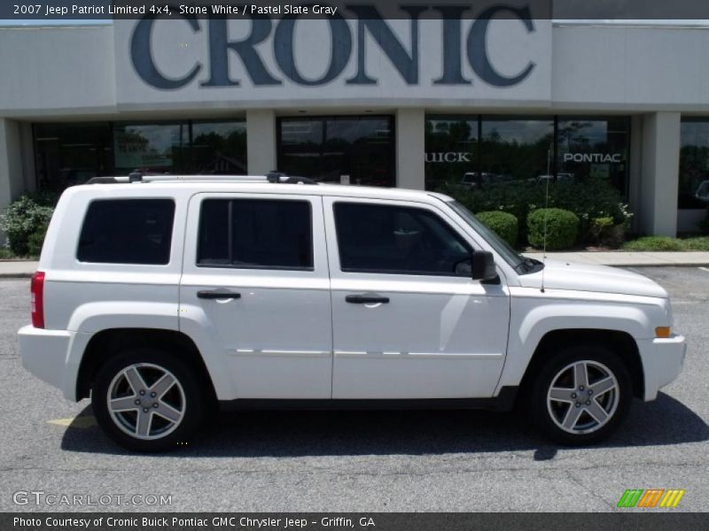 Stone White / Pastel Slate Gray 2007 Jeep Patriot Limited 4x4