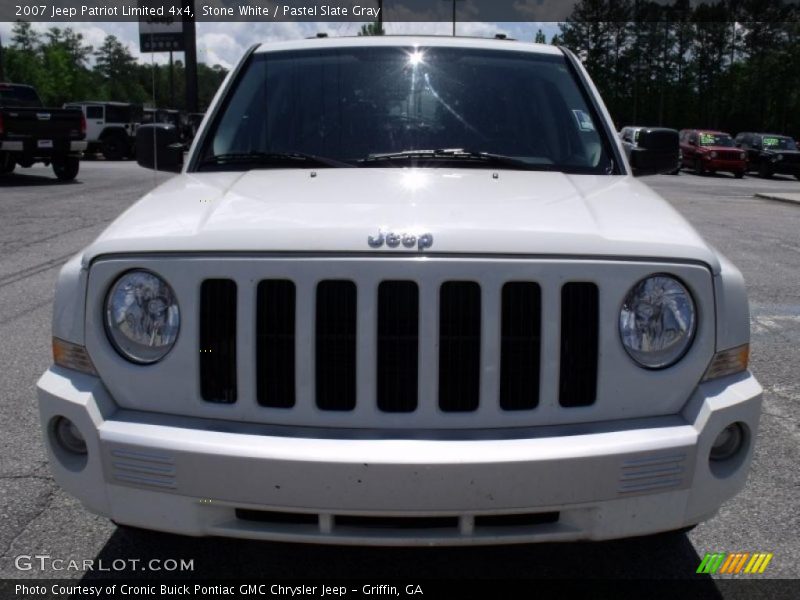 Stone White / Pastel Slate Gray 2007 Jeep Patriot Limited 4x4