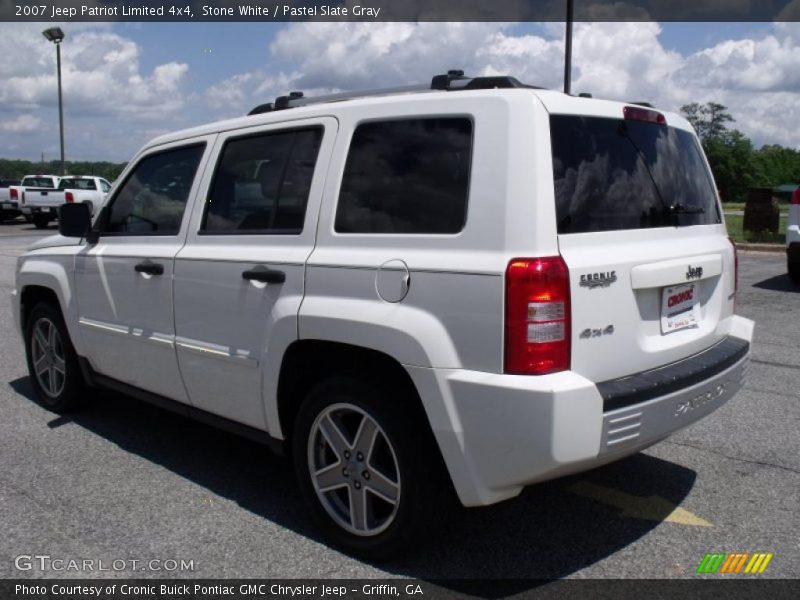 Stone White / Pastel Slate Gray 2007 Jeep Patriot Limited 4x4