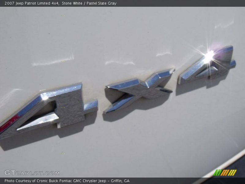 Stone White / Pastel Slate Gray 2007 Jeep Patriot Limited 4x4