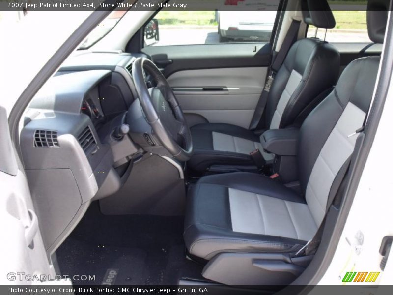 Stone White / Pastel Slate Gray 2007 Jeep Patriot Limited 4x4