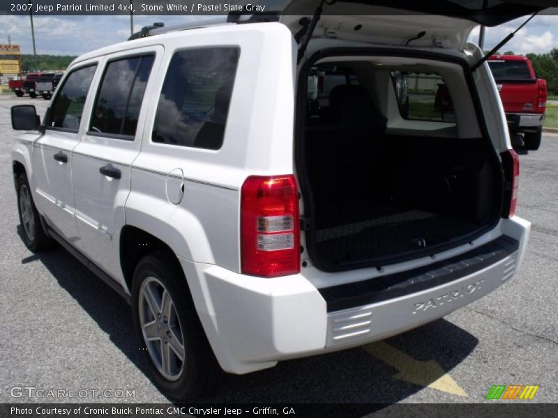 Stone White / Pastel Slate Gray 2007 Jeep Patriot Limited 4x4