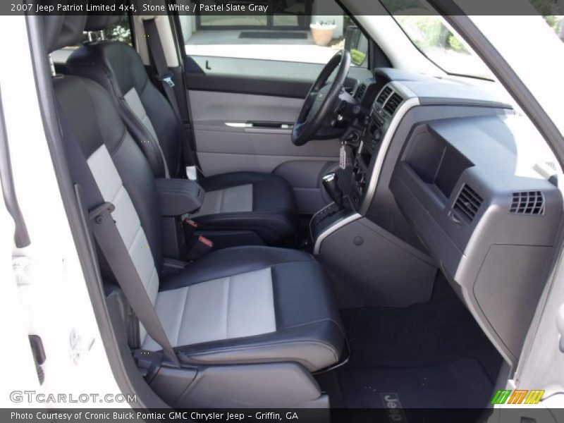 Stone White / Pastel Slate Gray 2007 Jeep Patriot Limited 4x4