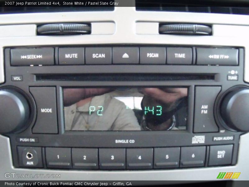 Stone White / Pastel Slate Gray 2007 Jeep Patriot Limited 4x4