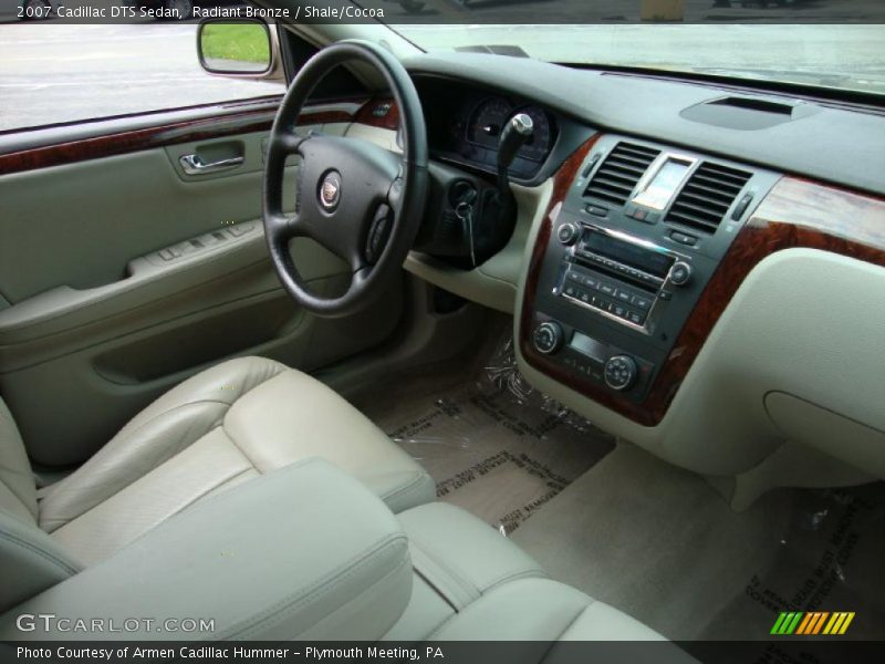 Radiant Bronze / Shale/Cocoa 2007 Cadillac DTS Sedan