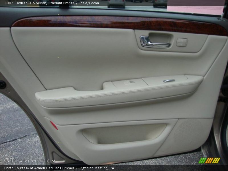 Radiant Bronze / Shale/Cocoa 2007 Cadillac DTS Sedan