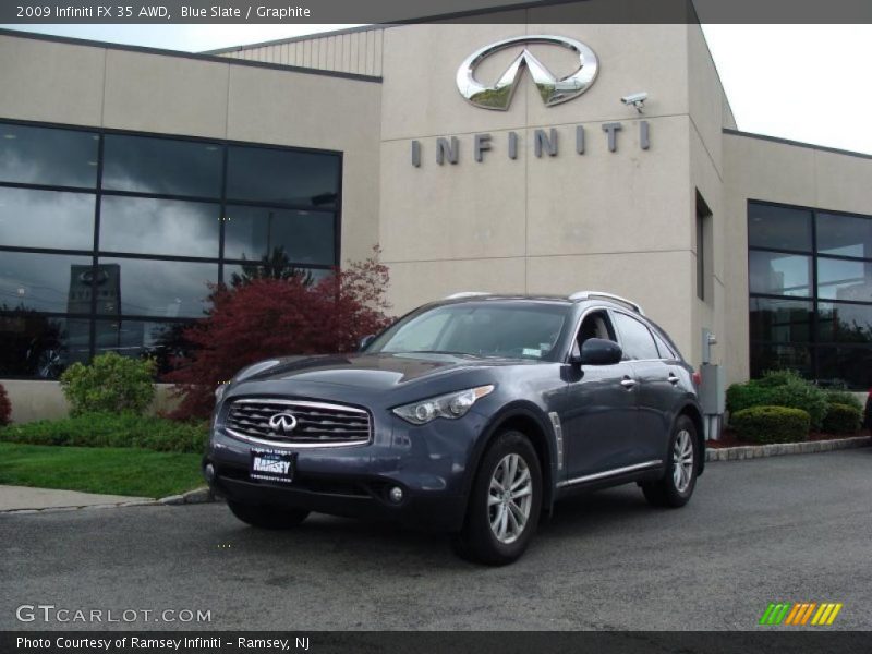 Blue Slate / Graphite 2009 Infiniti FX 35 AWD
