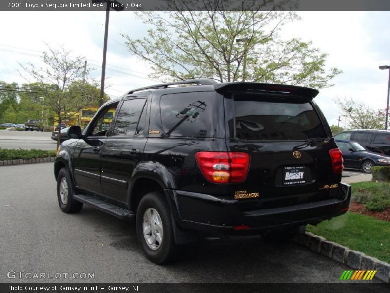 Black / Oak 2001 Toyota Sequoia Limited 4x4