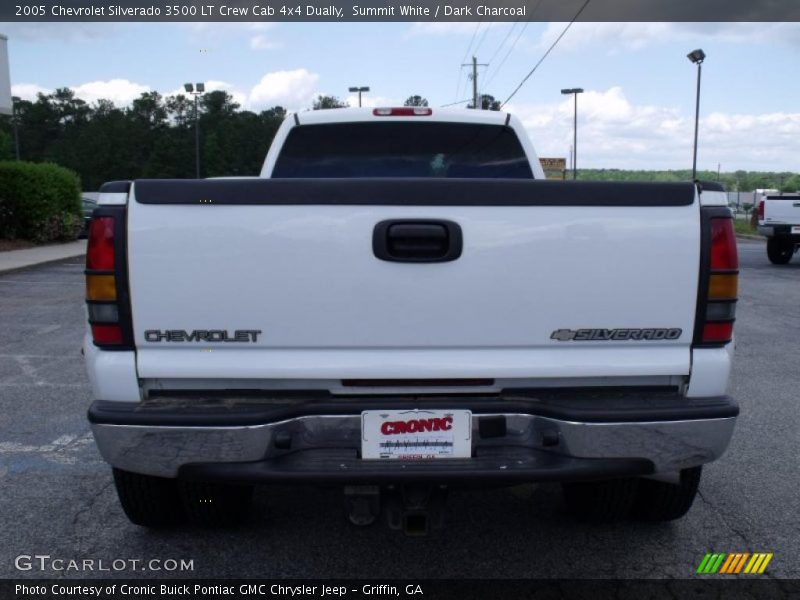 Summit White / Dark Charcoal 2005 Chevrolet Silverado 3500 LT Crew Cab 4x4 Dually