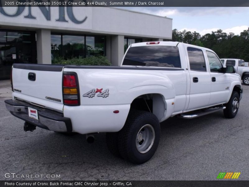 Summit White / Dark Charcoal 2005 Chevrolet Silverado 3500 LT Crew Cab 4x4 Dually