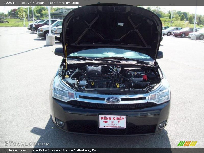Black / Medium Stone 2008 Ford Focus SES Sedan
