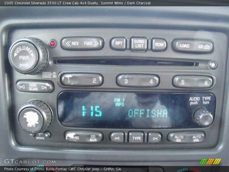Summit White / Dark Charcoal 2005 Chevrolet Silverado 3500 LT Crew Cab 4x4 Dually